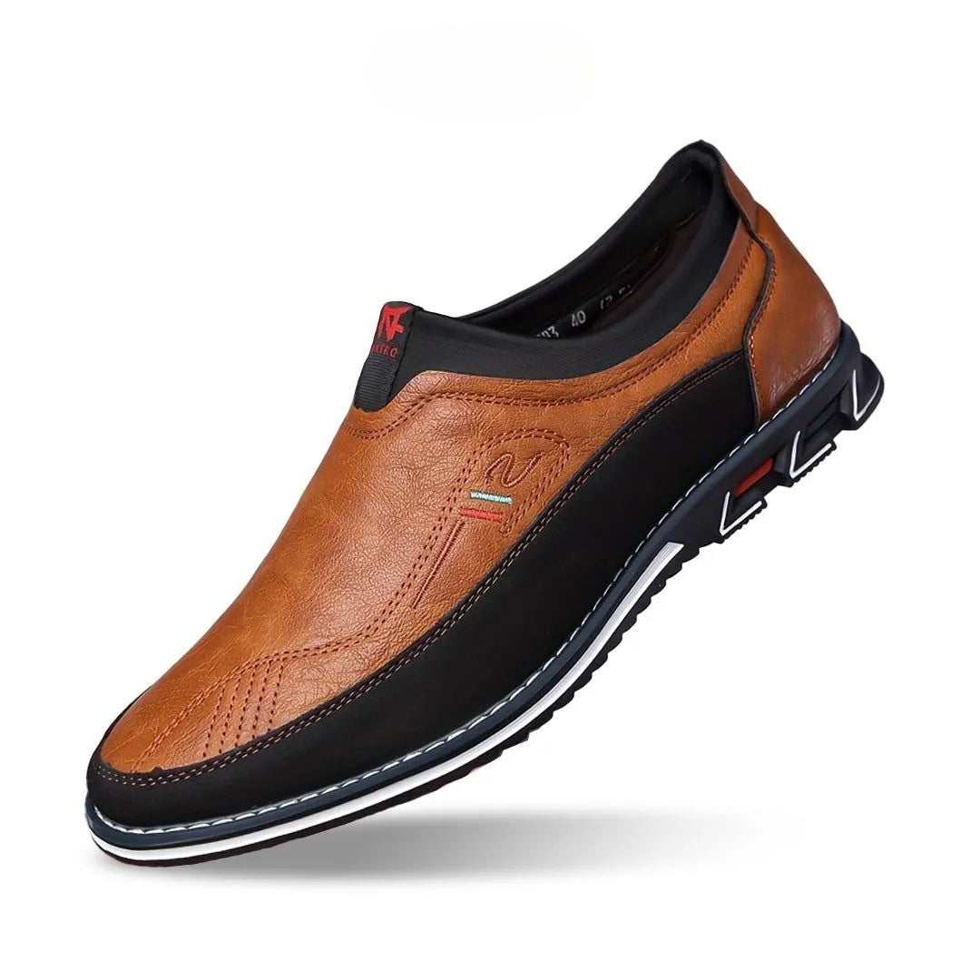 River Leather Slip-On Loafers
