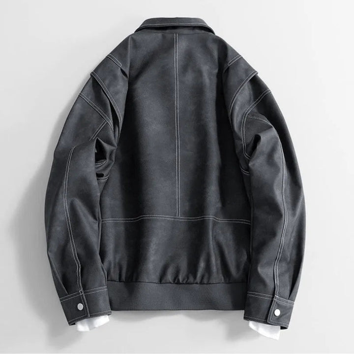 Ron Faux Leather Jacket