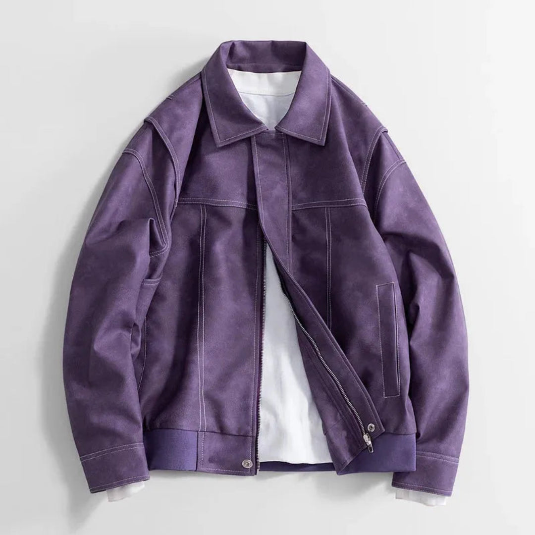 Ron Faux Leather Jacket