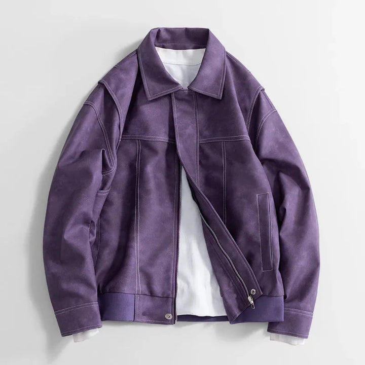 Ron Faux Leather Jacket