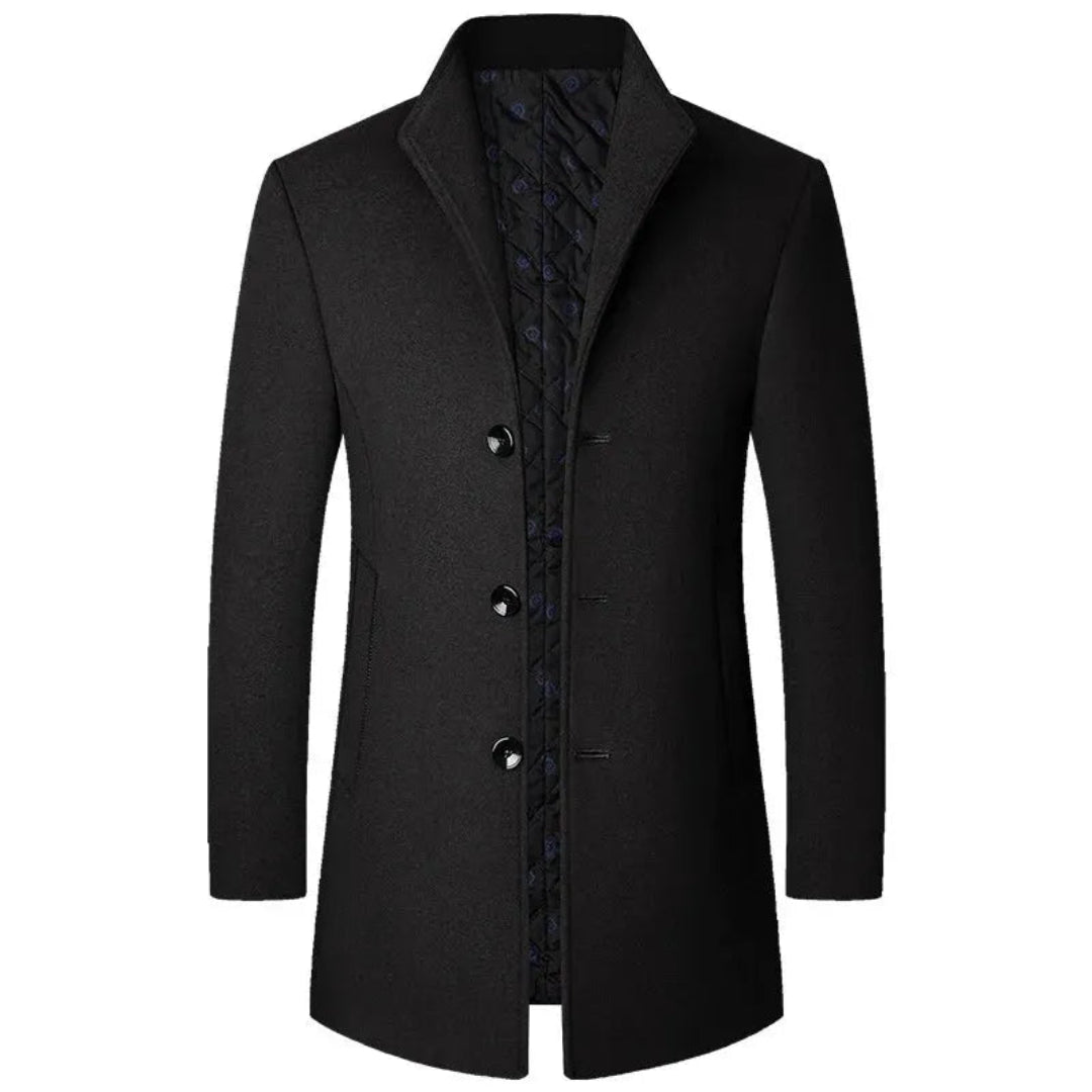 Ross Tailored Wool Overcoat