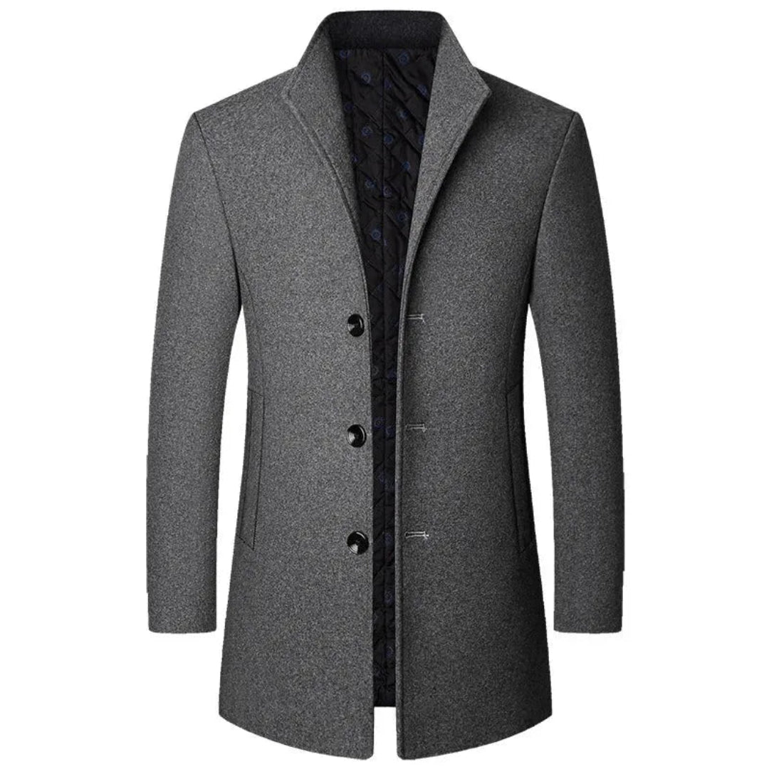 Ross Tailored Wool Overcoat