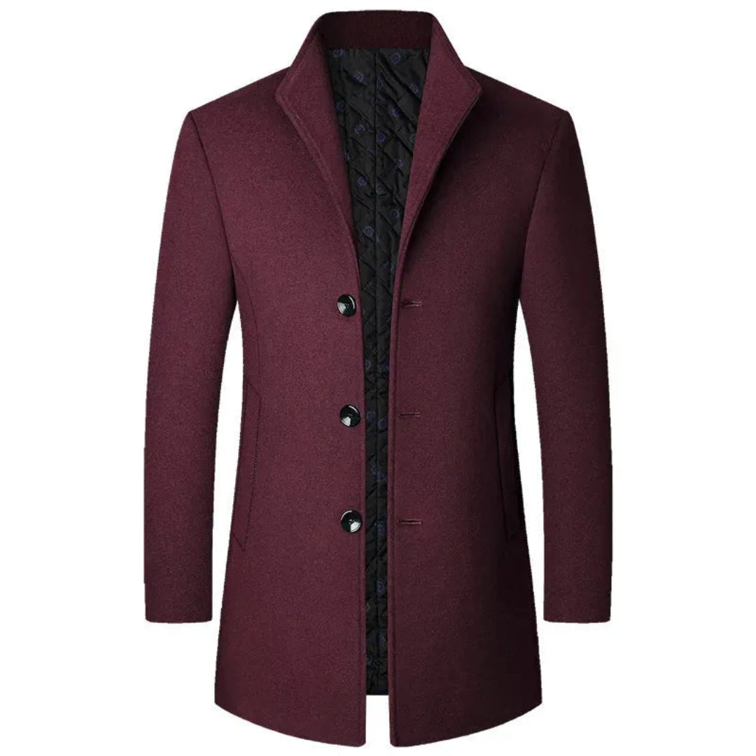 Ross Tailored Wool Overcoat