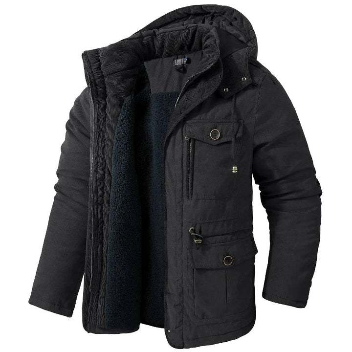 Dan Removable Hood Insulated Jacket