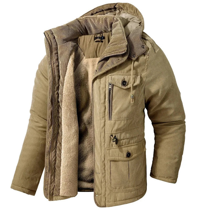 Dan Removable Hood Insulated Jacket