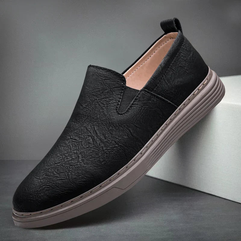 Stanley Elite Leather Slip-On Shoes