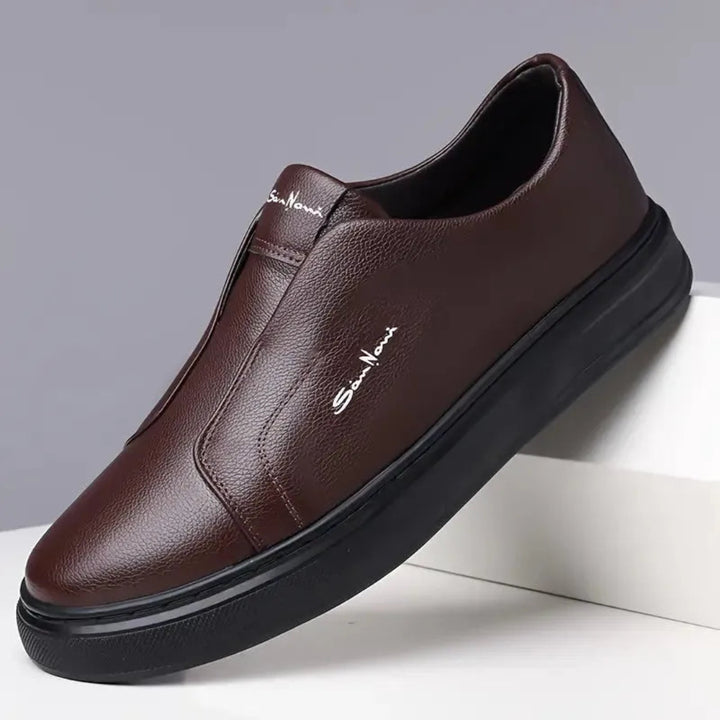 Sam Slip-On Leather Casual Sneakers