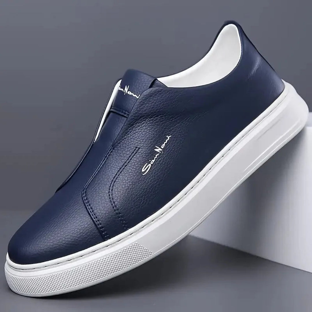 Sam Slip-On Leather Casual Sneakers