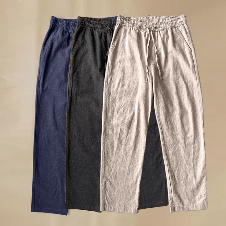 Sandro Relaxed Fit Linen Pants