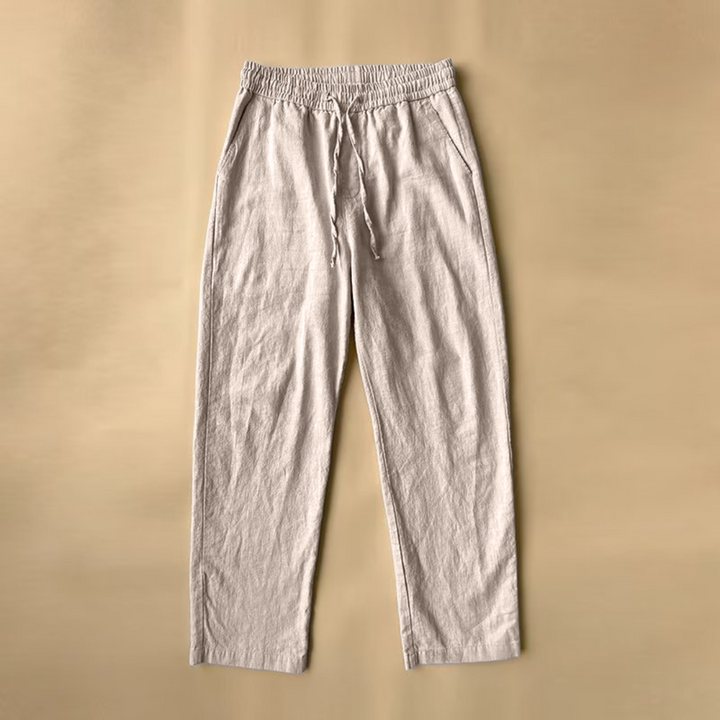 Sandro Relaxed Fit Linen Pants