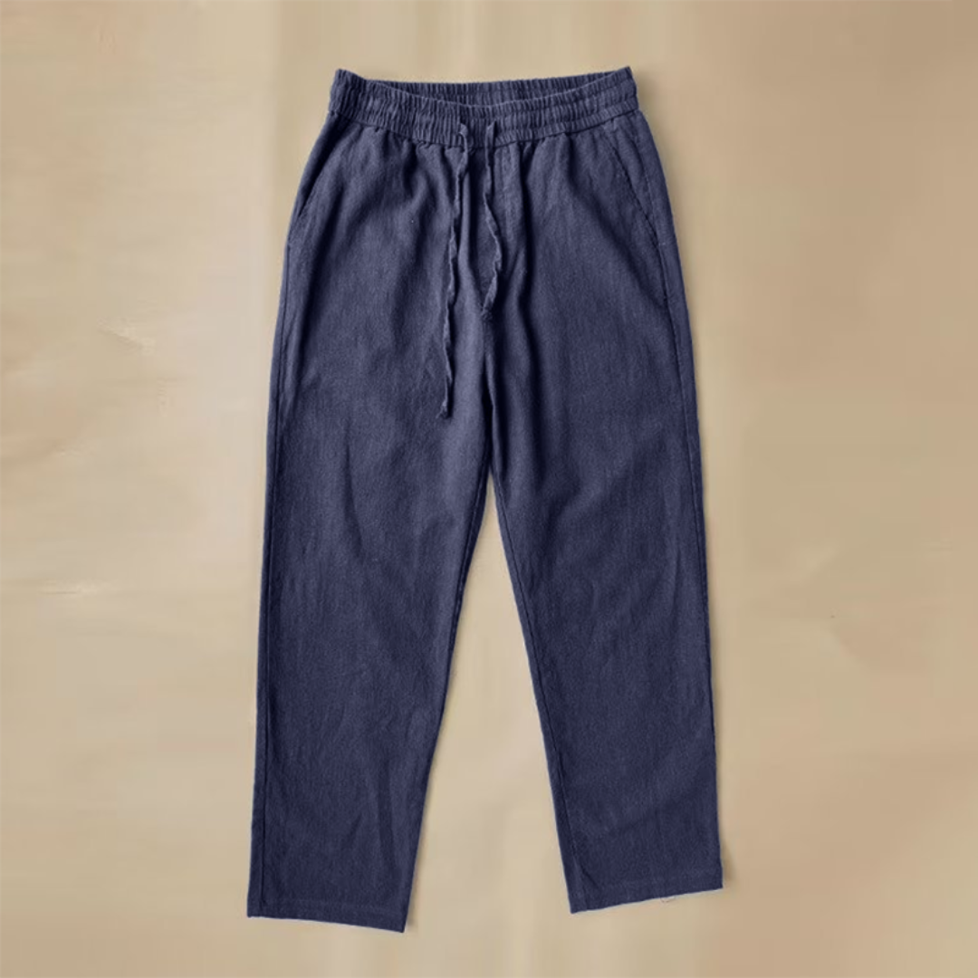 Sandro Relaxed Fit Linen Pants