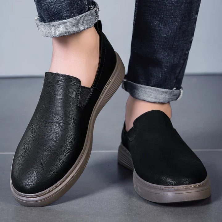 Stanley Elite Leather Slip-On Shoes