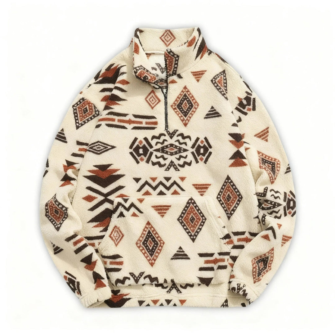 Simon Men’s Quarter-Zip Fleece Pullover