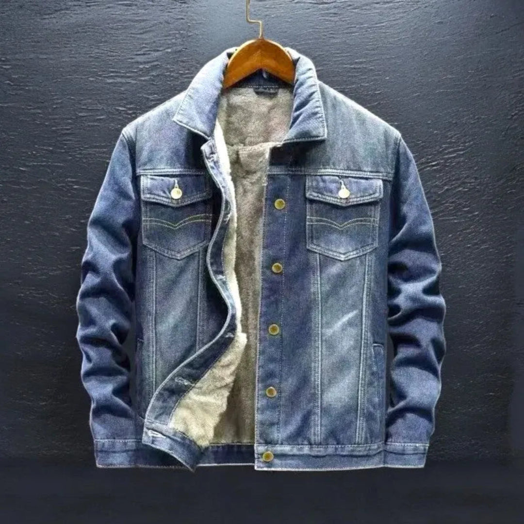 Simon Sherpa-Lined Denim Jacket
