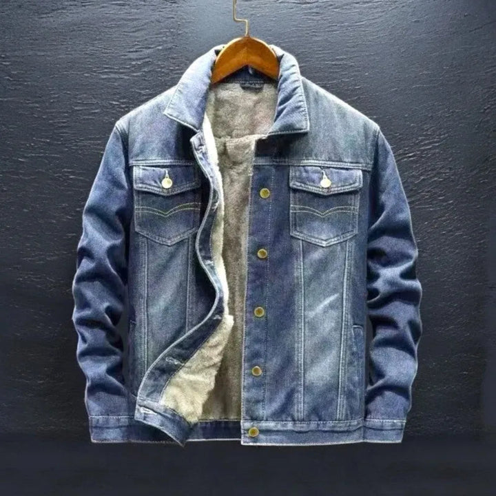 Simon Sherpa-Lined Denim Jacket