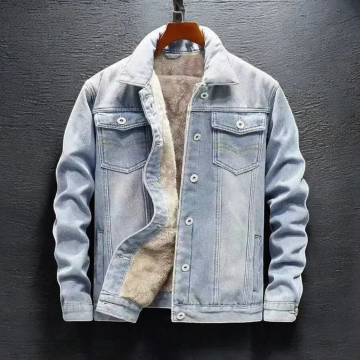 Simon Sherpa-Lined Denim Jacket