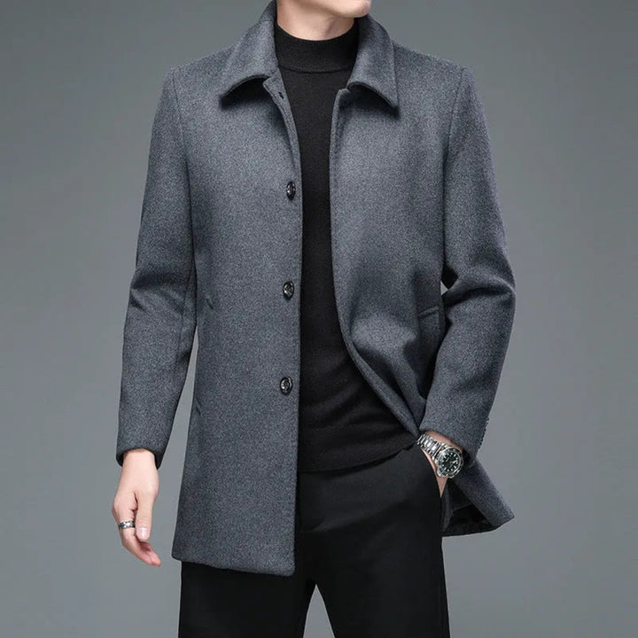 Spencer Classic Wool Overcoat