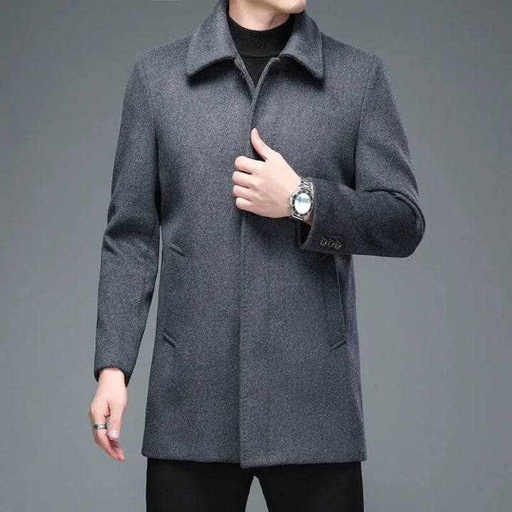 Spencer Classic Wool Overcoat