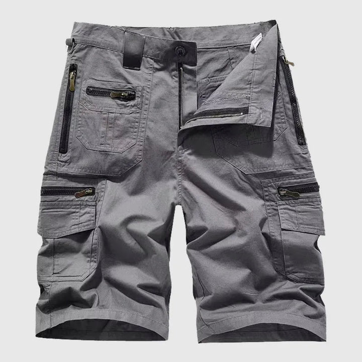 Terrence Multi-Zip Tactical Cargo Shorts