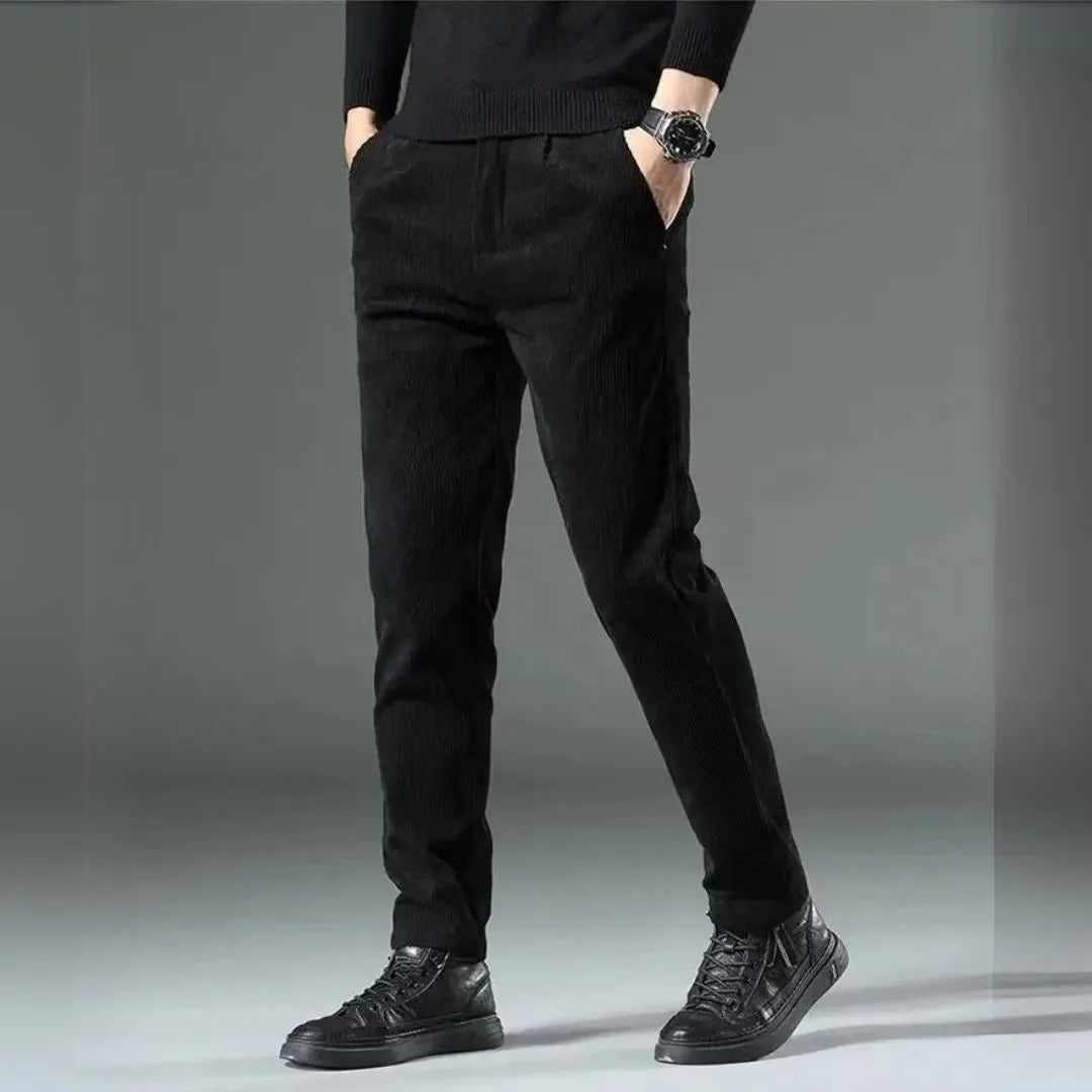Theo Slim Fit Corduroy Pants