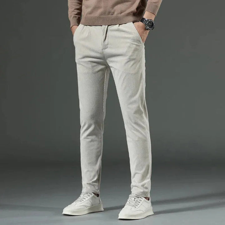 Theo Slim Fit Corduroy Pants