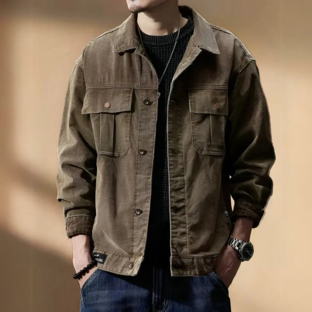 TimberRidge Corduroy Utility Jacket