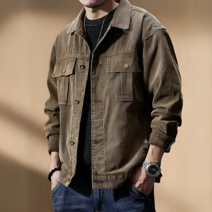TimberRidge Corduroy Utility Jacket
