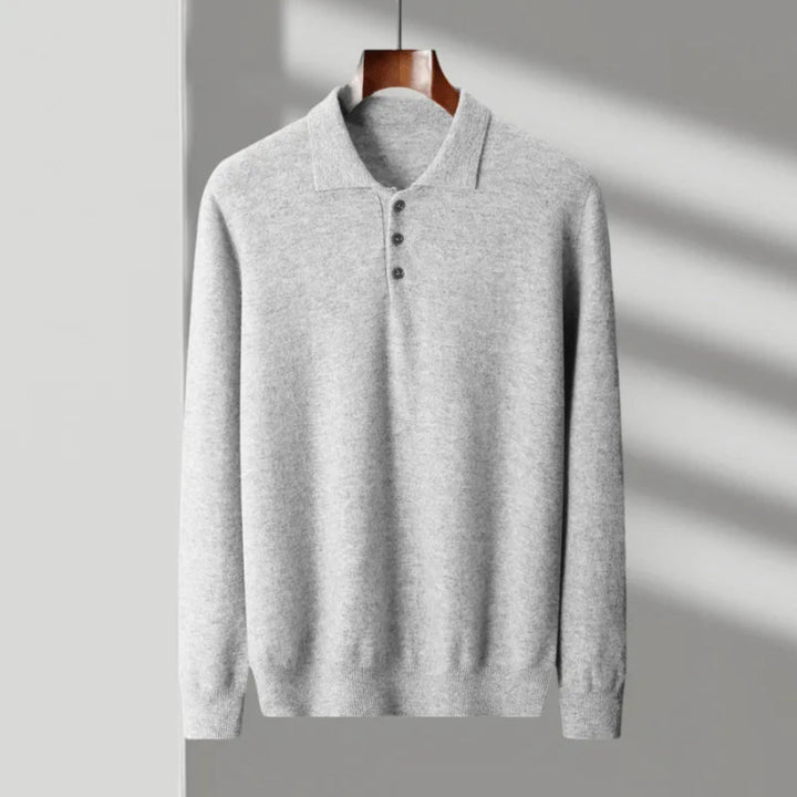 Tristan Wool Knit Polo