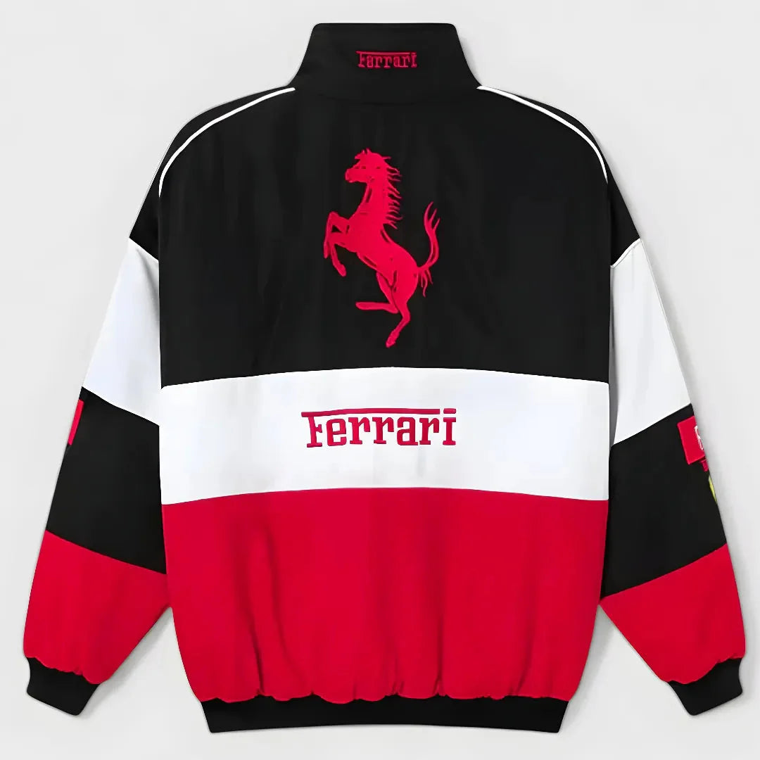Unisex Vintage Ferrari Racing Jacket