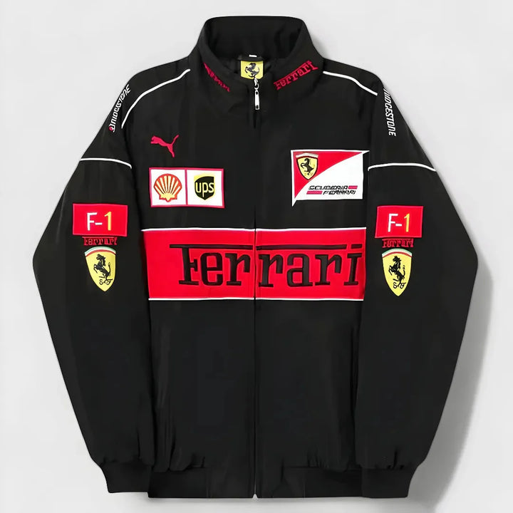 Unisex Vintage Ferrari Racing Jacket