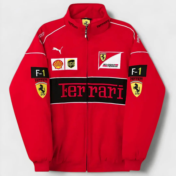 Unisex Vintage Ferrari Racing Jacket