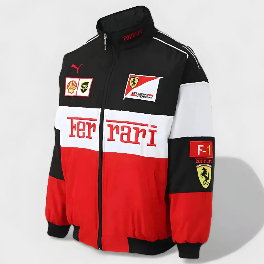 Unisex Vintage Ferrari Racing Jacket
