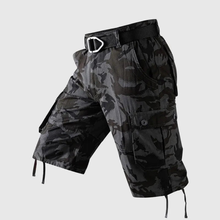 Van Knee-Length Camo Cargo Shorts