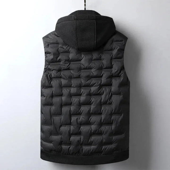 Victor Detachable Hood Puffer Vest