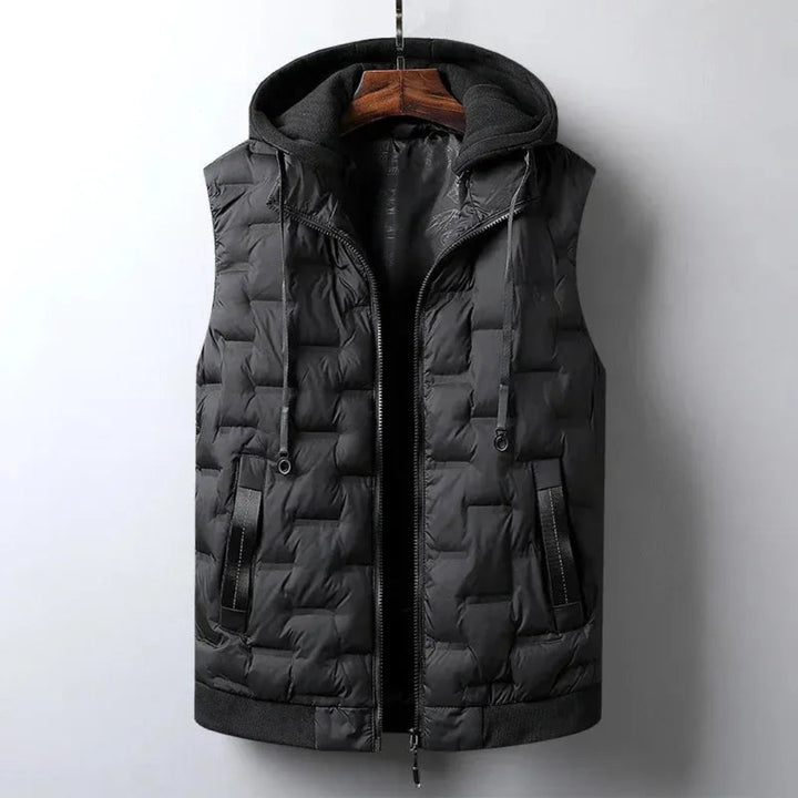 Victor Detachable Hood Puffer Vest