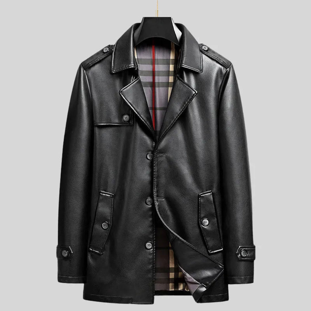 Vince Premium Faux Leather Jacket