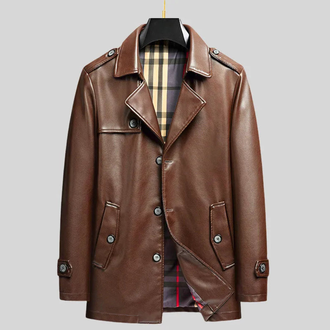 Vince Premium Faux Leather Jacket