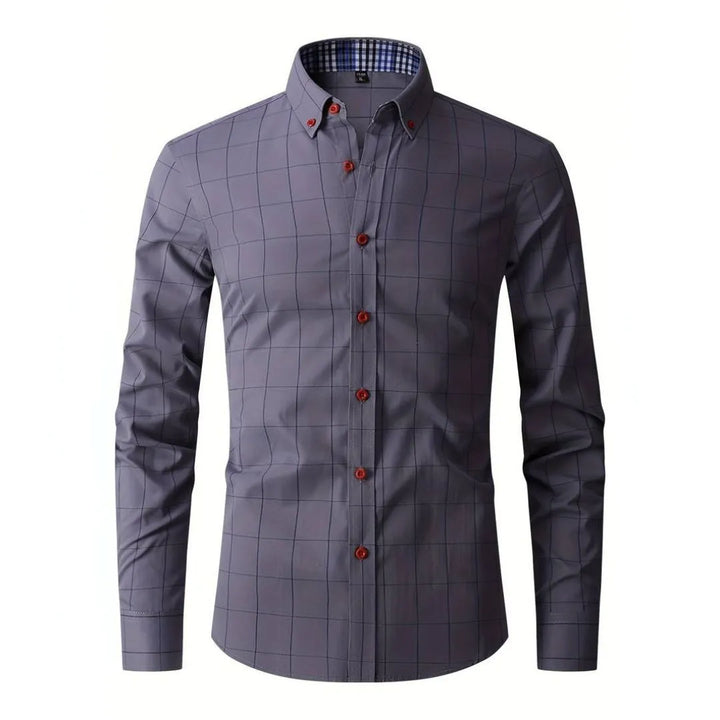 Vito Checked Long-Sleeved Shirt