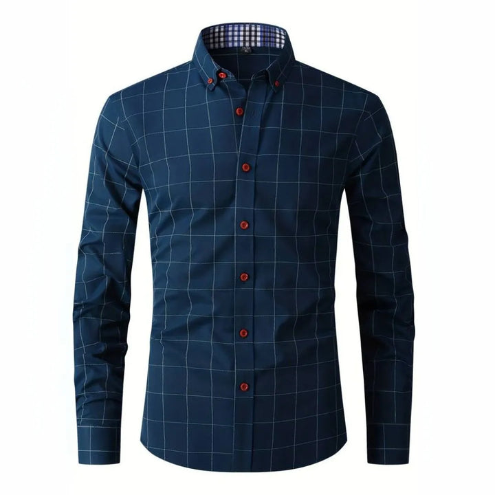 Vito Checked Long-Sleeved Shirt