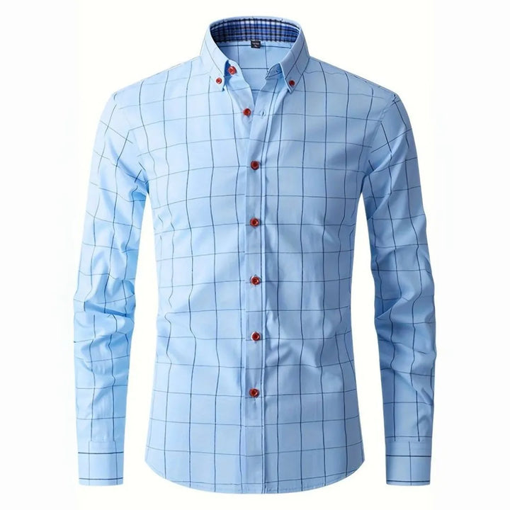 Vito Checked Long-Sleeved Shirt