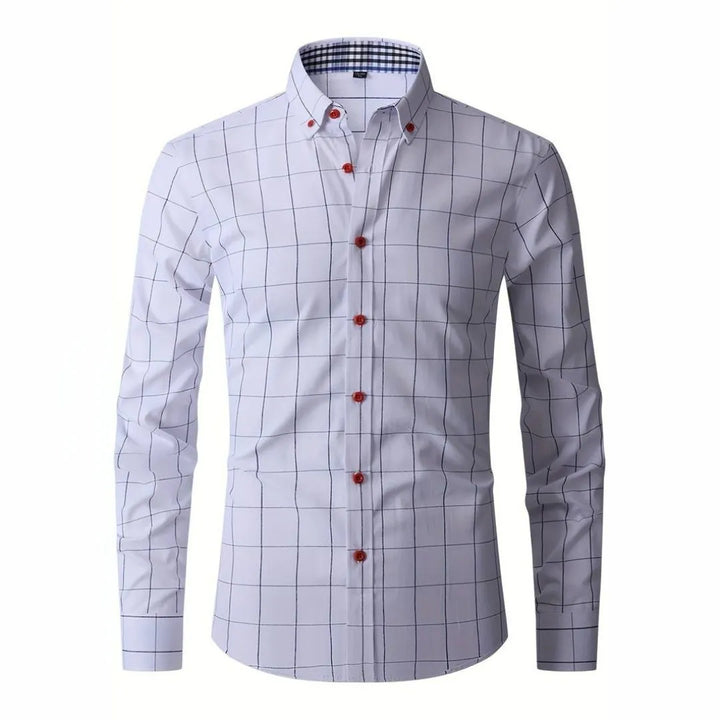 Vito Checked Long-Sleeved Shirt