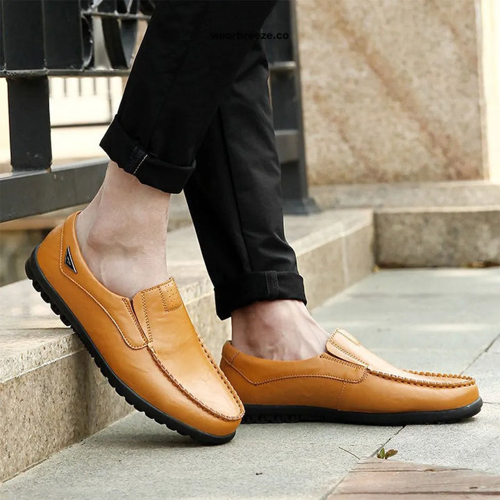 Vito Genuine Leather Casual Loafers