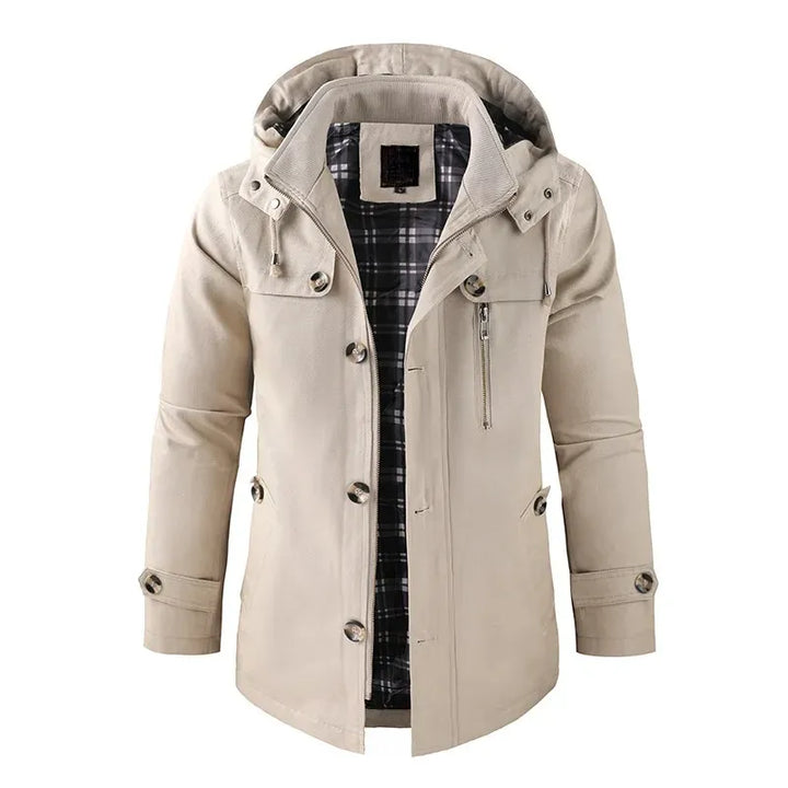 Arlo All-Weather Hooded Padded Jacket