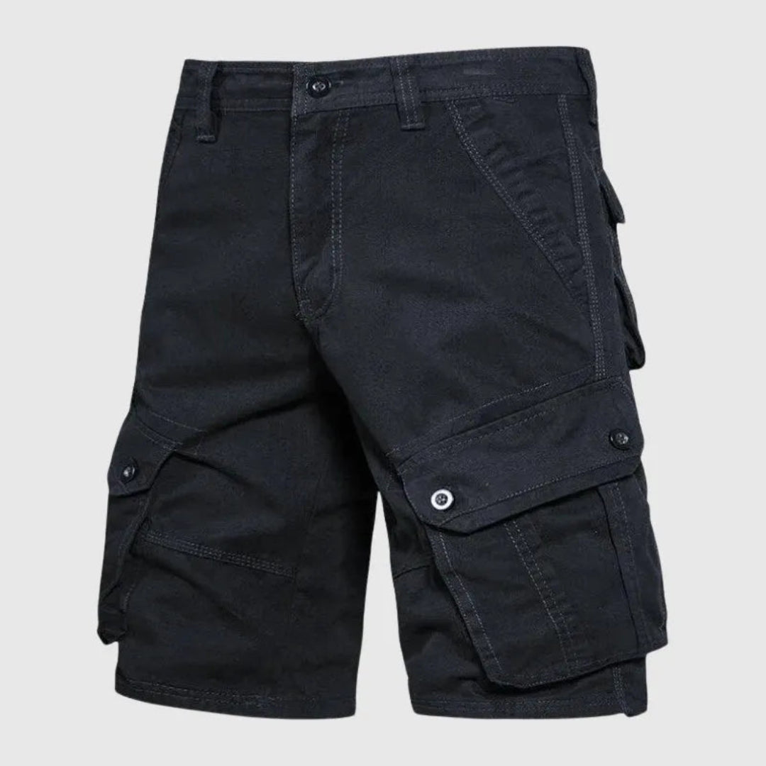 Wesley Heavy-Duty Multi-Pocket Cargo Shorts