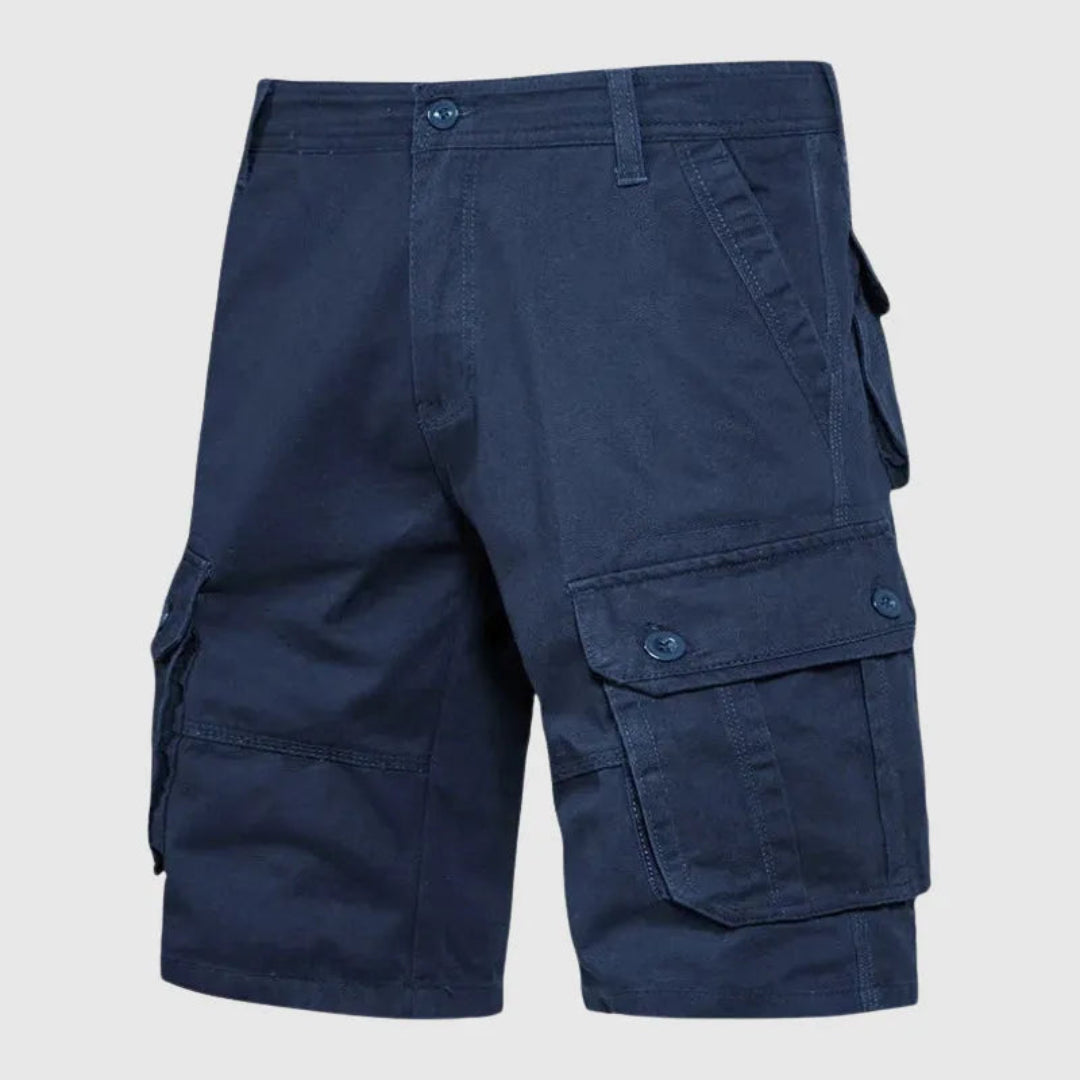 Wesley Heavy-Duty Multi-Pocket Cargo Shorts
