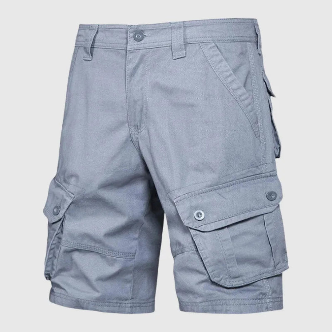 Wesley Heavy-Duty Multi-Pocket Cargo Shorts