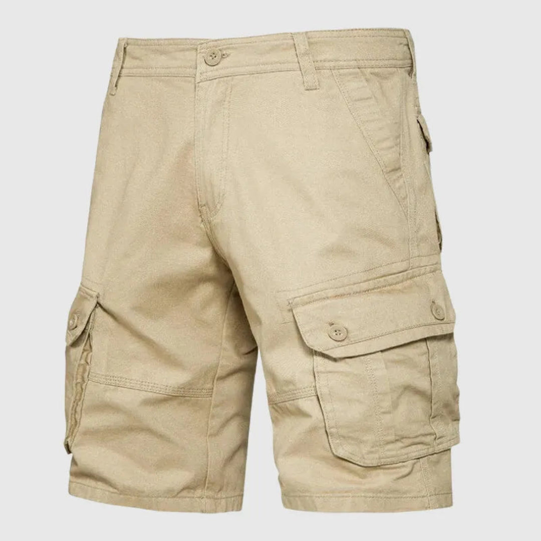 Wesley Heavy-Duty Multi-Pocket Cargo Shorts