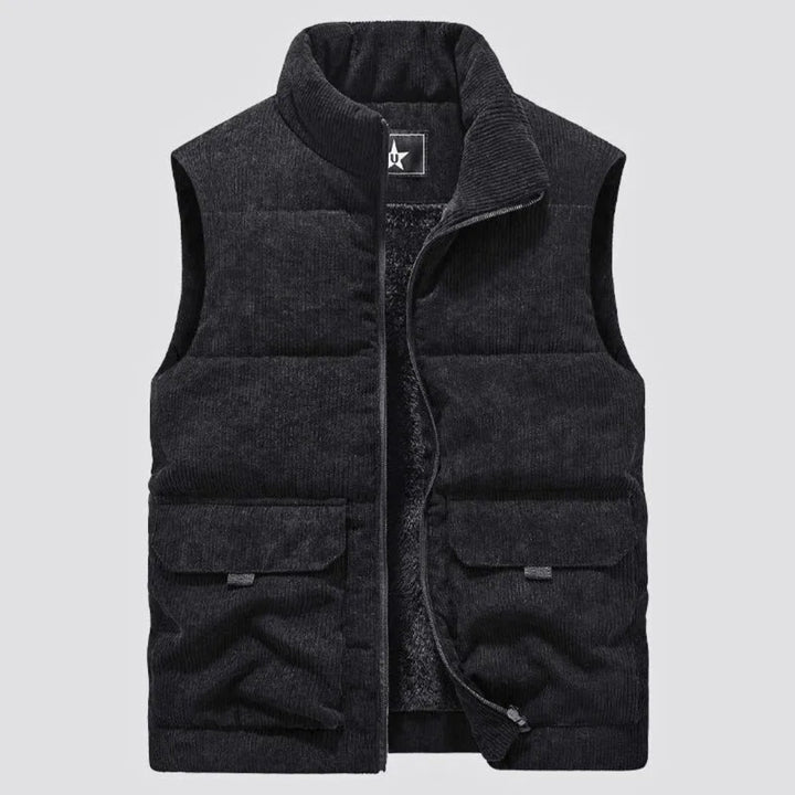 William Sherpa Corduroy Vest
