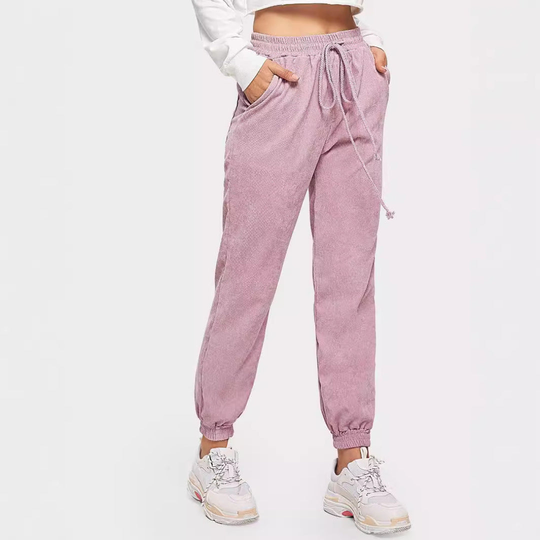 Women Casual Comfort Jogger Pants LionStyle
