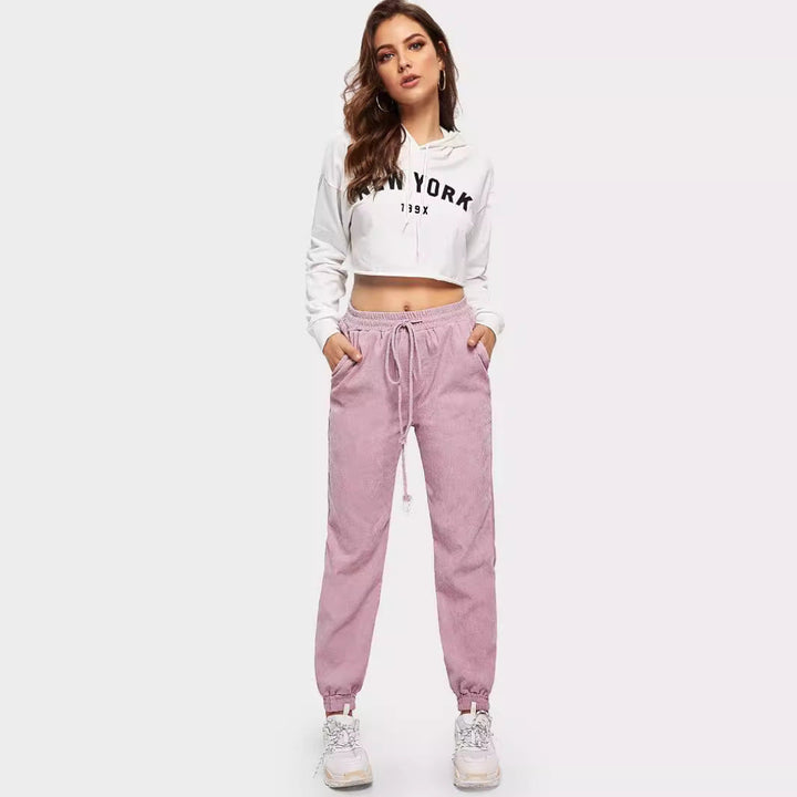 Women Casual Comfort Jogger Pants LionStyle